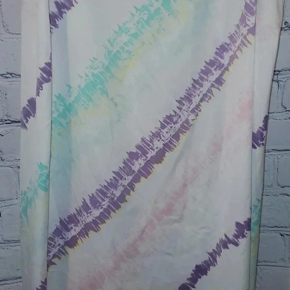 Lane Bryant Colorful Tie Dye Slip Dress Size 26 NWT - Picture 6 of 13